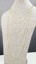 Gold Chain | 14K Gold Filled | Cable Necklace | Plain Gold Chain | Gold Necklace | Long Gold Chain | Long Gold Necklace |A La Carte
