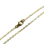 14K Gold Filled Cable Chain Bracelet, Lobster Claw Clasp, Gold Charm Bracelet, Artisan Made in USA