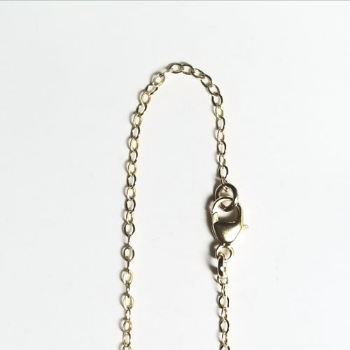 14K Gold Filled Cable Chain Bracelet, Lobster Claw Clasp, Gold Charm Bracelet, Artisan Made in USA