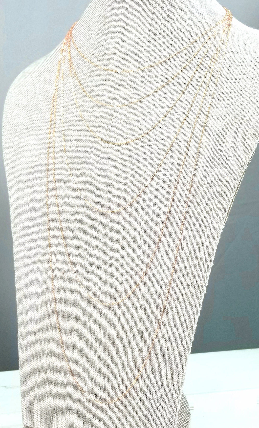 14K Rose Gold Filled Cable Chain | Necklace, Pendant Chain