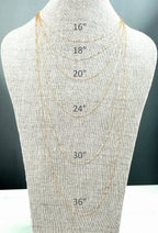 14K Rose Gold Filled Cable Chain | Necklace, Pendant Chain