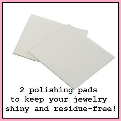Jewelry Clean-up & Jewelry Polishing Pad - Super Fine Grit Square to Clean Jewelry, E. Ria Designs