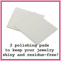 Jewelry Clean-up & Jewelry Polishing Pad - Super Fine Grit Square to Clean Jewelry, E. Ria Designs