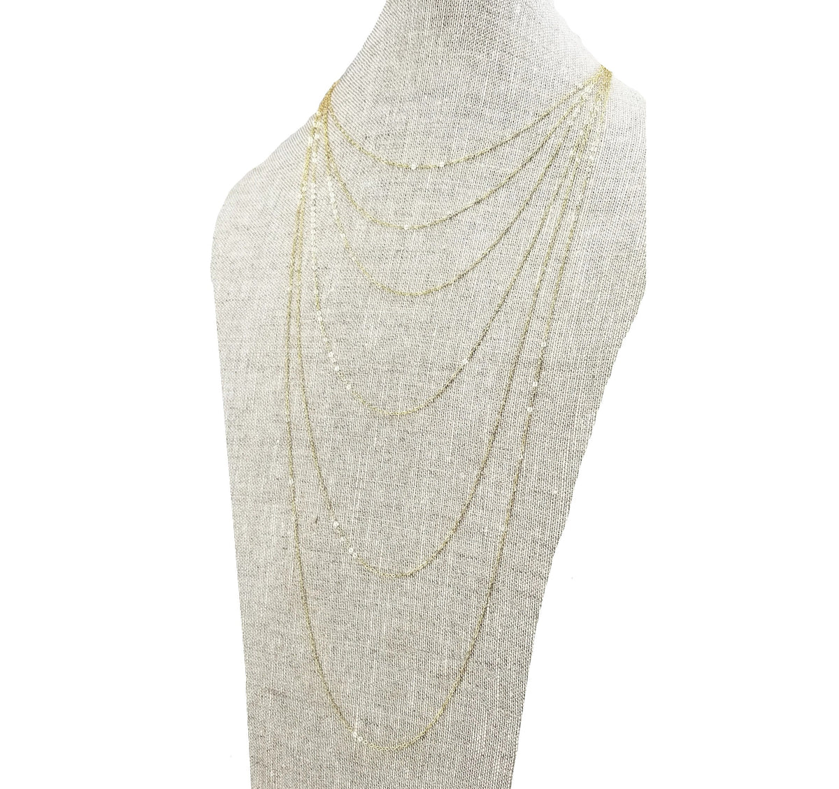 Adjustable Gold Cable Chain, Multi-Length, 14K Gold Filled 16"-18"-20" | 18"-20"-22" | 20"-22"-24" Make Your Own Length Chain E. Ria Designs