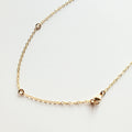 Adjustable Gold Cable Chain, Multi-Length, 14K Gold Filled 16"-18"-20" | 18"-20"-22" | 20"-22"-24" Make Your Own Length Chain E. Ria Designs