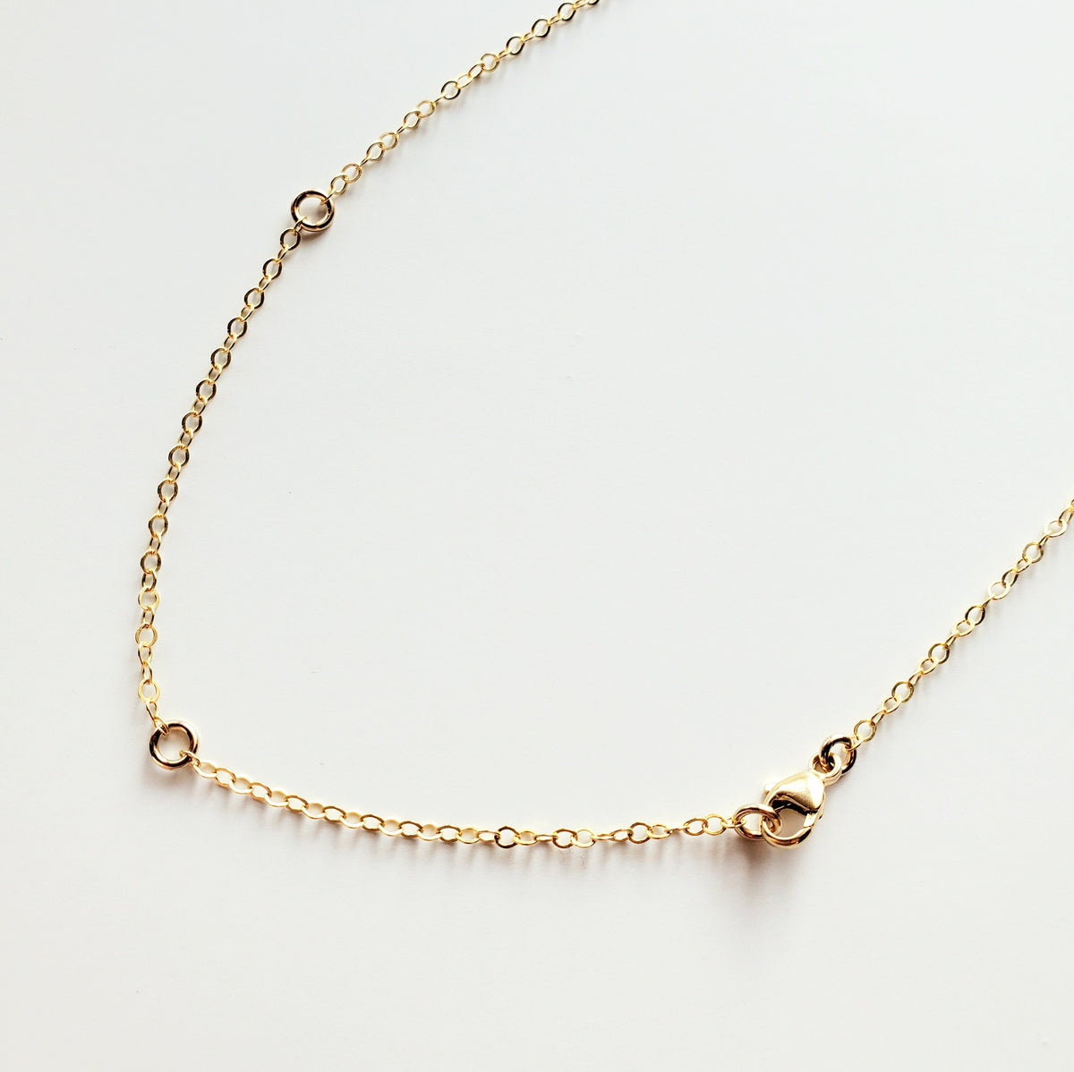 Adjustable Gold Cable Chain, Multi-Length, 14K Gold Filled 16"-18"-20" | 18"-20"-22" | 20"-22"-24" Make Your Own Length Chain E. Ria Designs