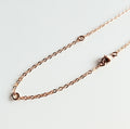 Adjustable Rose Gold Cable Chain, Muli-Length, 14K Rose Gold Filled, 16"-18"-20" | 18"-20"-22" | 20"-22"-24"