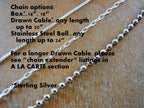 Silver Letter Necklace, Silver Initial Necklace, Lowercase Typewriter, Letter Charm 925 Sterling Silver, Chelsea Initial Necklace by E Ria