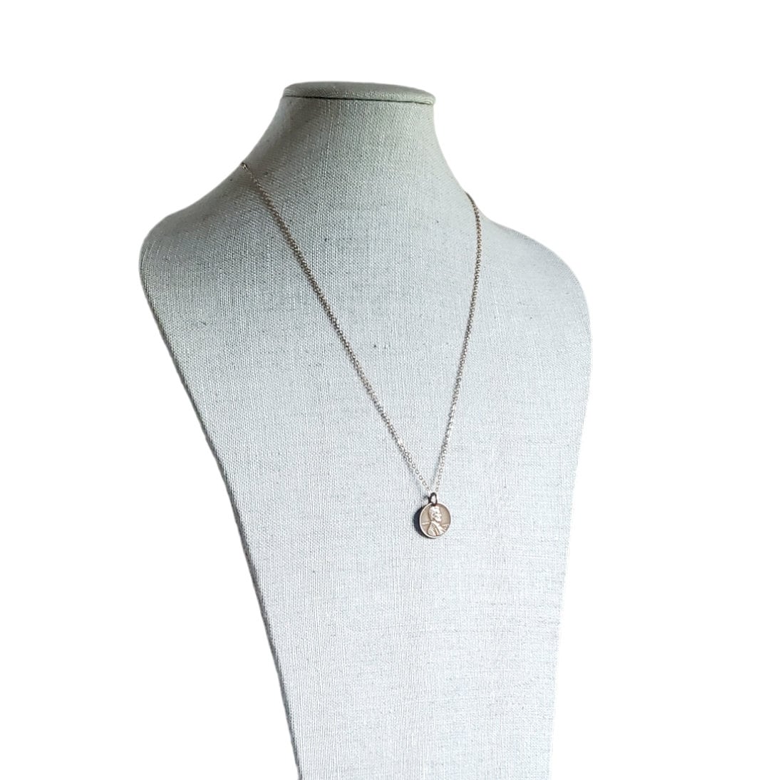 Lucky Wheat Penny Necklace, USA Vintage Coin, Made in America, Handcrafted by E. Ria Designs, Choose Your Year, Gift Boxed, Handmade