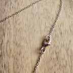 Vintage Italy Coin Necklace, Italia 50 Centesimi, Sterling Silver Cable Chain, 1940 or 1942, Gift Boxed, Handmade in USA, E. Ria Designs