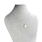 Italy Honey Bee Coin Necklace, 2 Lire Olive Branch 925 Sterling Silver Cable Chain, Aluminum, Crafted in USA E. Ria Designs Honeybee Jewelry