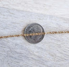 Red Brass Figure Eight Cable Chain, Lobster Claw Clasp, Made in USA, 16, 17, 18, 19, 20, 21, 22, 23, 24, 25, 26, 27, 28, 30, 32, 36 Inch
