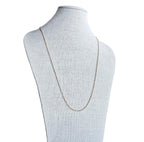 Red Brass Figure Eight Cable Chain, Lobster Claw Clasp, Made in USA, 16, 17, 18, 19, 20, 21, 22, 23, 24, 25, 26, 27, 28, 30, 32, 36 Inch