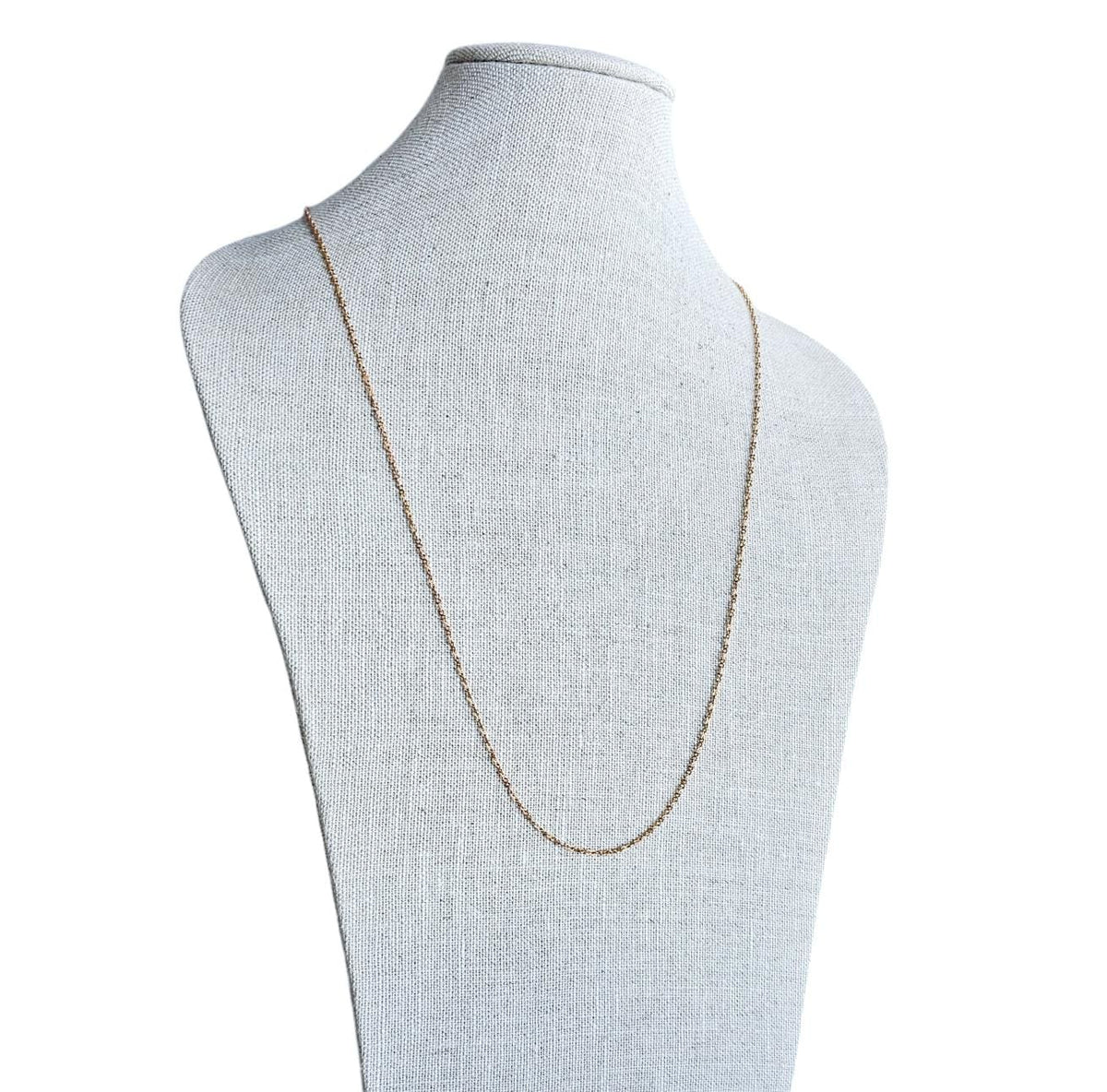 Red Brass Figure Eight Cable Chain, Lobster Claw Clasp, Made in USA, 16, 17, 18, 19, 20, 21, 22, 23, 24, 25, 26, 27, 28, 30, 32, 36 Inch
