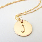 Gold Letter Necklace, Gold Initial Necklace, Gold Letter Charm Necklace, Gold Initial Charm Necklace, Gold Letter Pendant, Gold Letter Charm