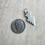 Sterling Silver Arrowhead Charm, Native American Style Jewelry, 925 Silver, Add to Charm Bracelet or Necklace Chain