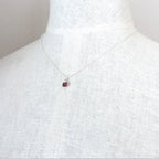 Birthstone Earring Necklace Set, Choose Earrings, Necklace Or Set, .925 Sterling Silver, Swarovski Crystal Bezel