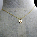 Gold Letter Charm | Little Initial | 14K GF Custom Pendant | Personalized Jewelry by Eriadesigns